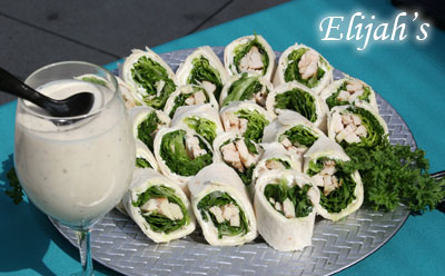 Elijah's Catering San Diego, Caesar Wraps.